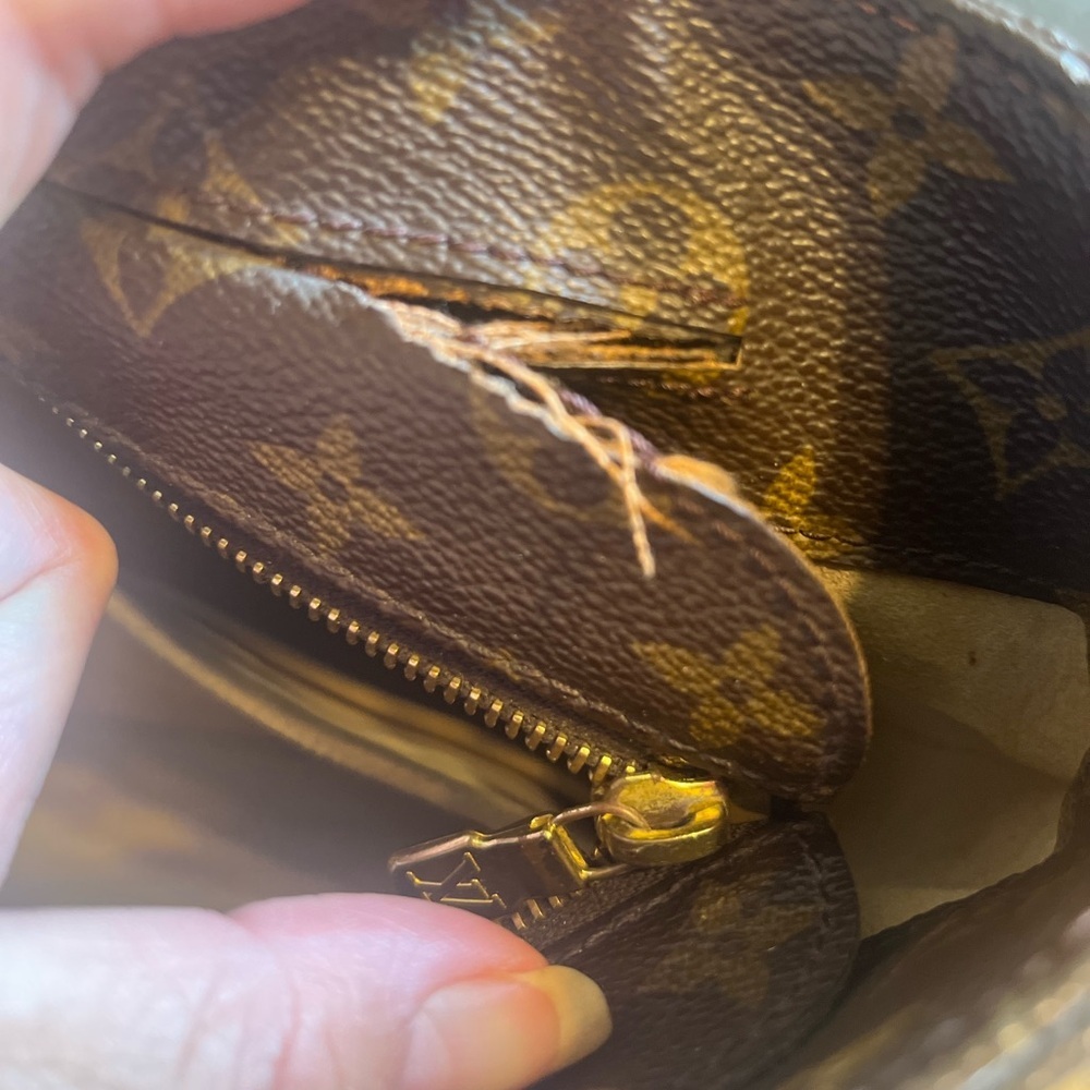 Louis Vuitton Brown and Tan Shopping Tote - Picture 16 of 16